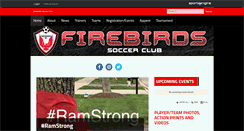 Desktop Screenshot of firebirdssc.com